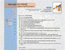 Tablet Screenshot of mustafauludag.com